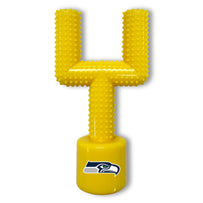 SEATTLE SEAHAWKS HARD NYLON GOAL POST CHEW TOY