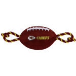 KCC-3121 - Kansas City Chiefs - Nylon Football Toy