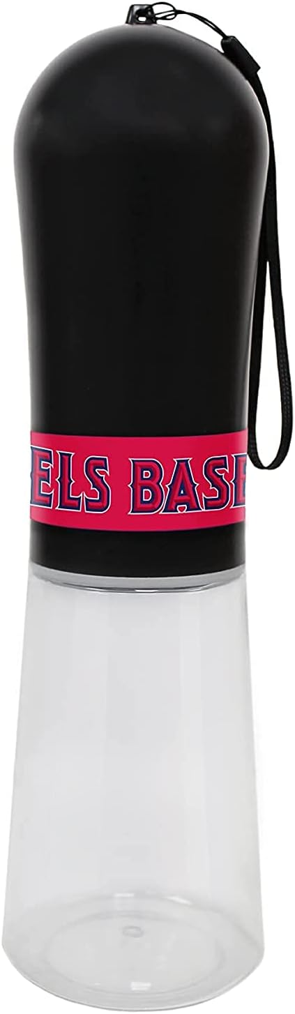 Los Angeles Angels Baseball Pet Water Bottle