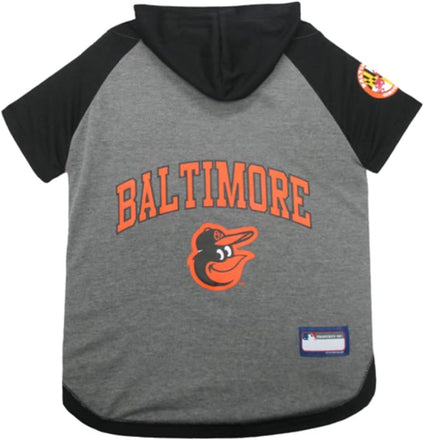 Baltimore Orioles Hoodie Tee Shirt