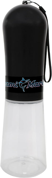 Miami Marlins Baseball Pet Water Bottle