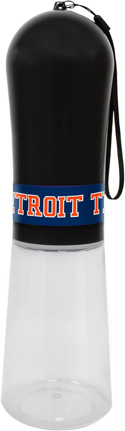 Detroit Tigers Baseball Pet Water Bottle