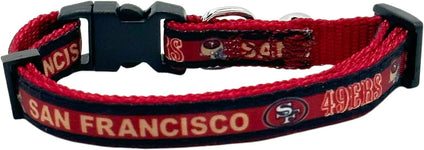 San Francisco 49ers Satin Cat Collar