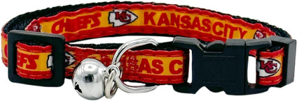 Kansas City Chiefs Satin Cat Collar