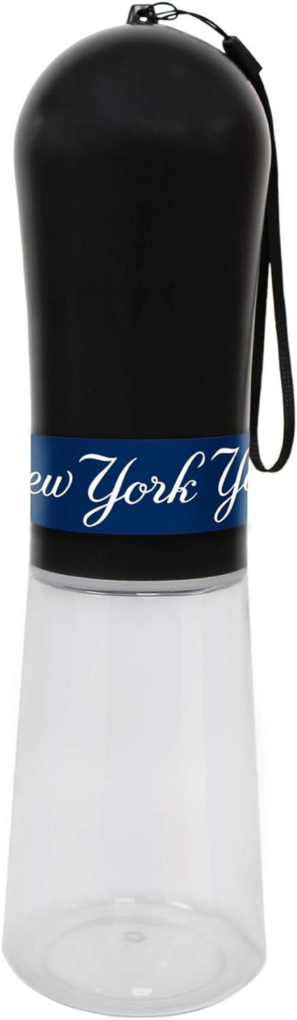 New York Yankees Baseball Pet Water Bottle