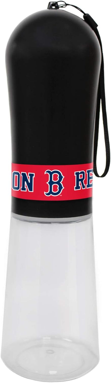 Boston Red Sox Baseball Pet Water Bottle