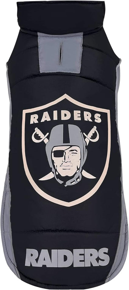 Las Vegas Raiders Puffer Vest