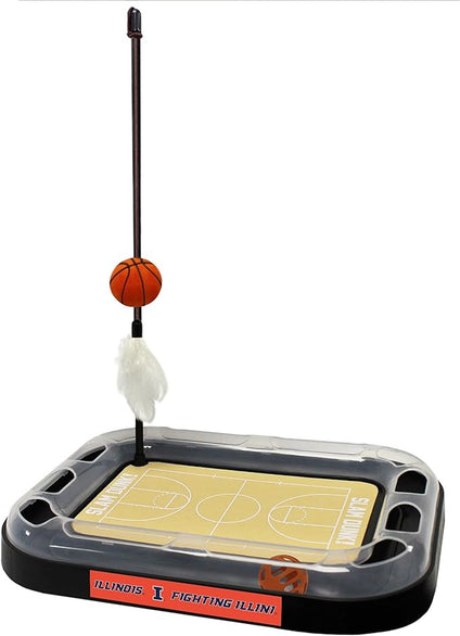 Illinois Basketball Cat Scratcher Toy