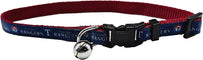 Texas Rangers Satin Cat Collar