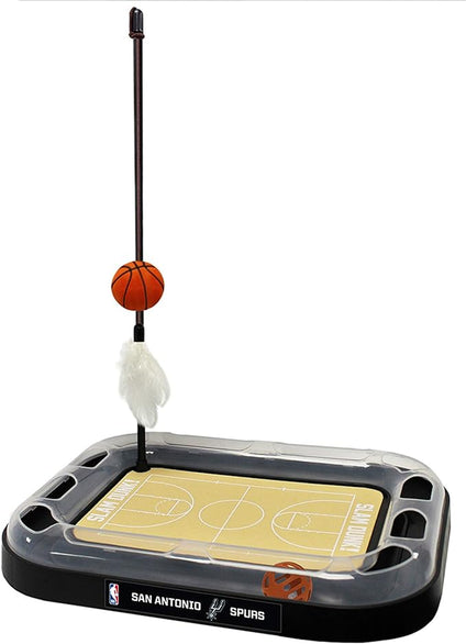 San Antonio Spurs Basketball Cat Scratcher Toy