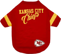 Kansas City Chiefs Stripe Slv Tee