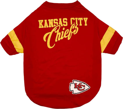 Kansas City Chiefs Stripe Slv Tee