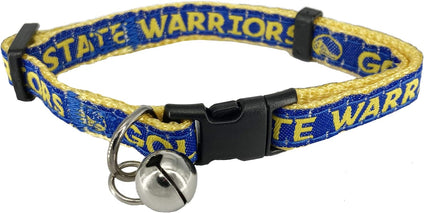 Golden State Warriors Cat Collar