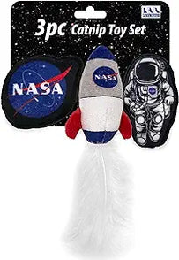 Nasa 3 Pc Cat Nip Toy Set