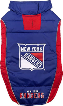 NY Rangers Puffer Vest