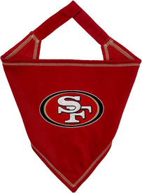 San Francisco 49ers Tie Around Bandana