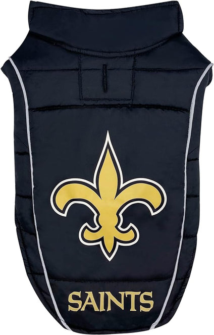 New Orleans Saints Puffer Vest