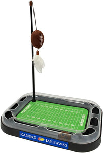 Kansas Football Cat Scratcher Toy