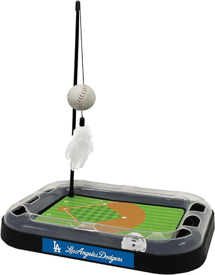 Los Angeles Dodgers Baseball Cat Scratcher Toy