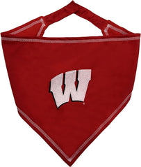 Wisconsin Tie Around Bandana