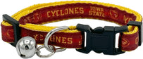 Iowa State Satin Cat Collar