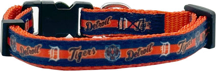 Detroit Tigers Satin Cat Collar