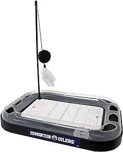 Edmonton Oilers Hockey Cat Scratcher Toy