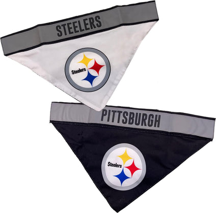 Pittsburgh Steelers Reflective Reversible Bandana