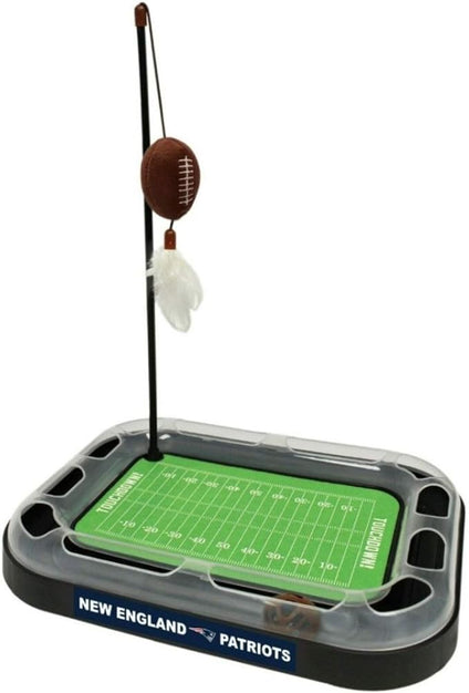 New England Patriots Football Field Cat Scratcher Toy