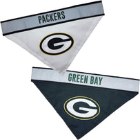 Green Bay Packers Reflective Reversible Bandana