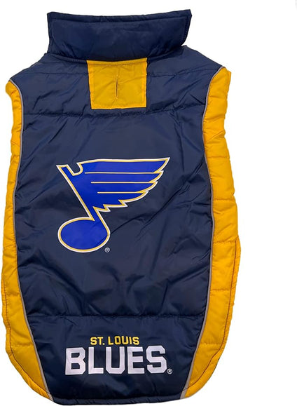 St Louis Blues Puffer Vest