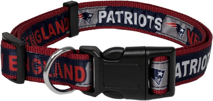 New England Patriots Satin Collar