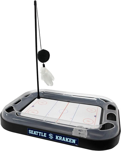 Seattle Kraken Hockey Cat Scratcher Toy