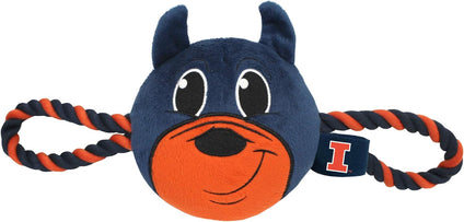 Illinois Mascot Rope Toy