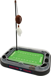 Houston Texans Footbal Field Cat Scratcher Toy