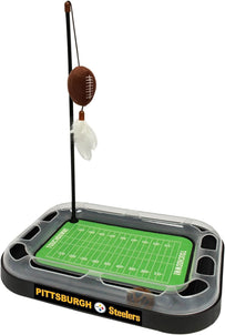 Pittsburgh Steelers Football Field Cat Scratcher Toy