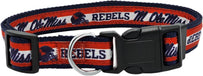 Ole Miss Satin Collar