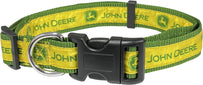 John Deere Woven Pet Collar