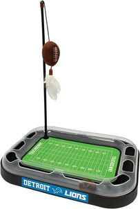 Detroit Lions Football Field Cat Scratcher Toy