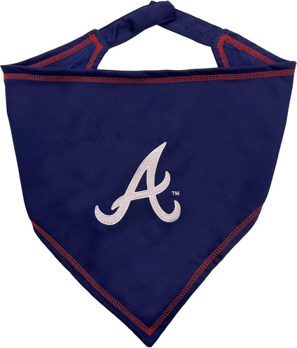 Atlanta Braves Tie Around Bandana