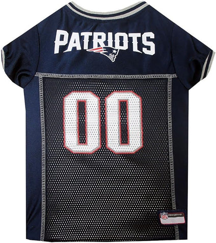 New England Patriots Mesh Pet Jersey