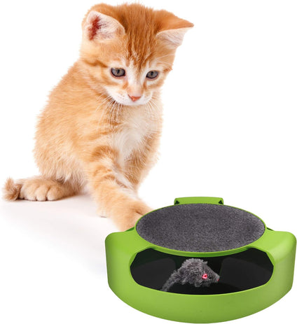 Cat Scratch Spinning Mouse