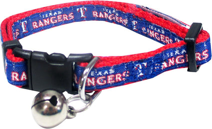 Texas Rangers Cat Collar