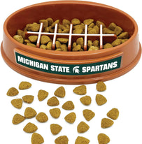 Michigan State Football Slow Feeder Bowl