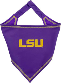 LSU Tie Around Bandana