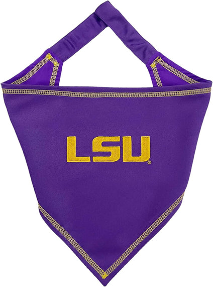 LSU Tie Around Bandana