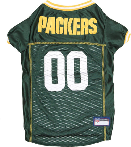 Green Bay Packers Mesh Pet Jersey