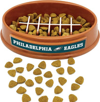 Philadelphia Eagles Football Slow Feeder Bowl