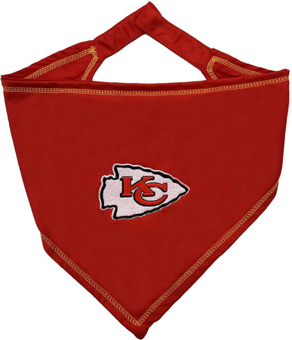 Kansas City Chiefs Tie Around Bandana