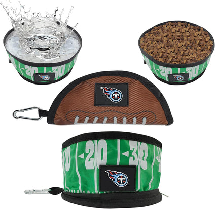 Tennessee Titans Collapsible Pet Bowl